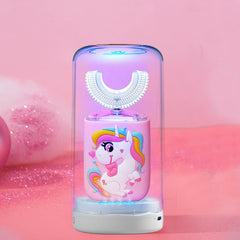 Children's U-Shaped Electric Toothbrush with Soft Brush Head